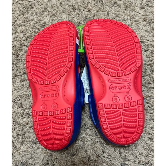 Crocs CLASSIC AMERICAN FLAG CLOGS Unisex Size M8 W10 New with tags - Picture 4 of 5